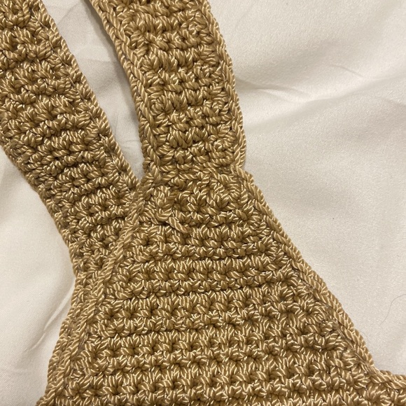 The Sak Crochet Tote with Pink Appliqué EC, perfect for Spring! - Picture 12 of 14